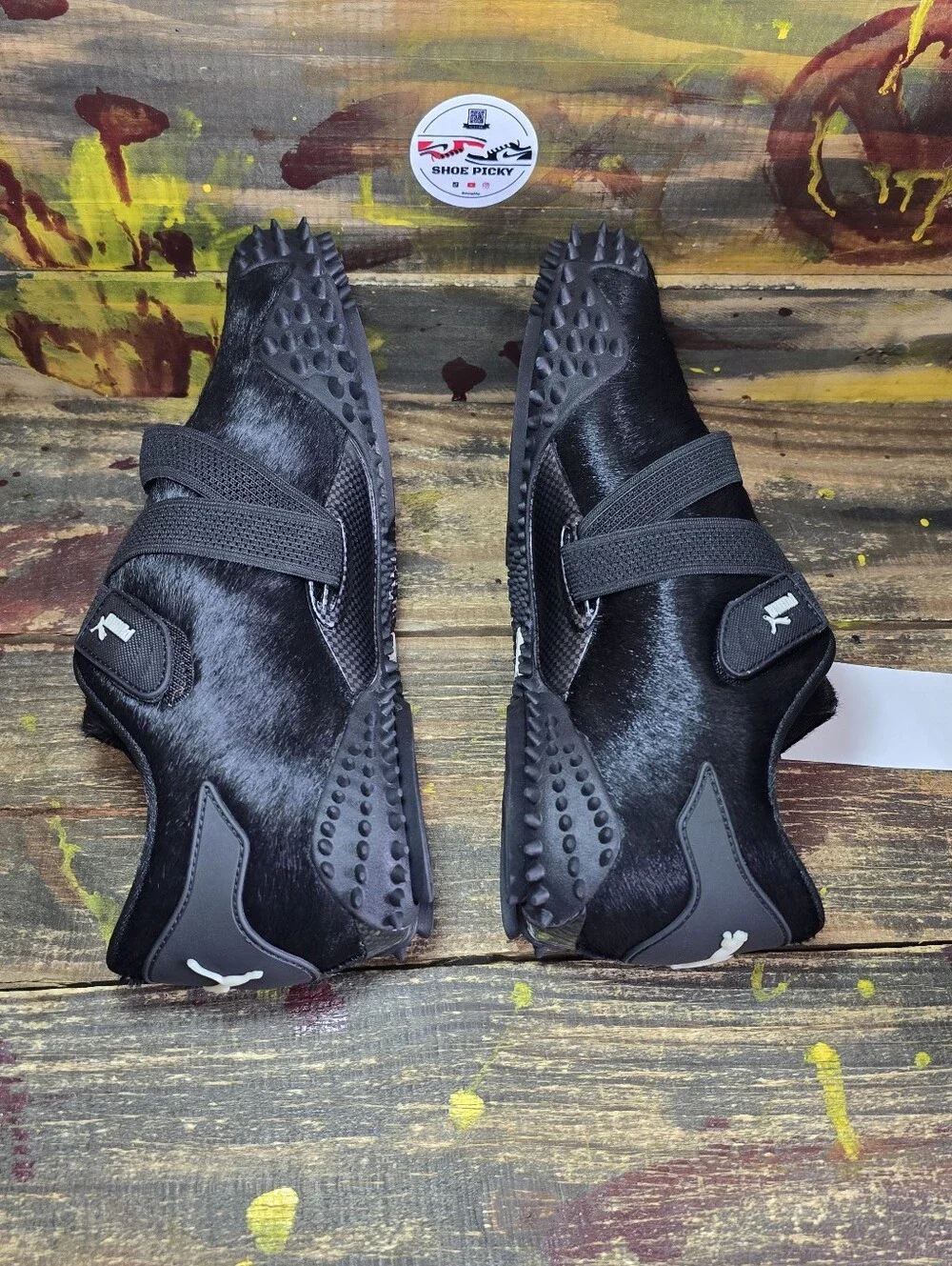 Puma‎ Men A$AP ROCKY Mostro Sneakers Black/Desert Dust FUR 406497-01 Sz 9.5 New